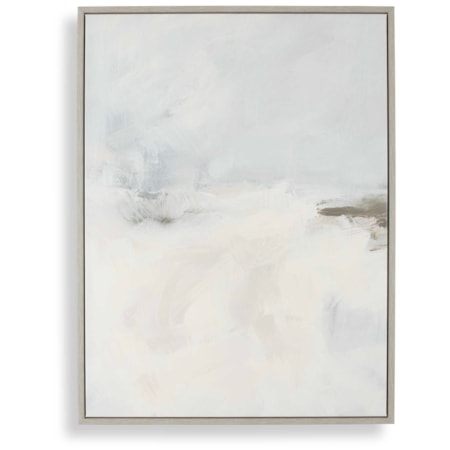 Simple Serenity Framed Abstract Art