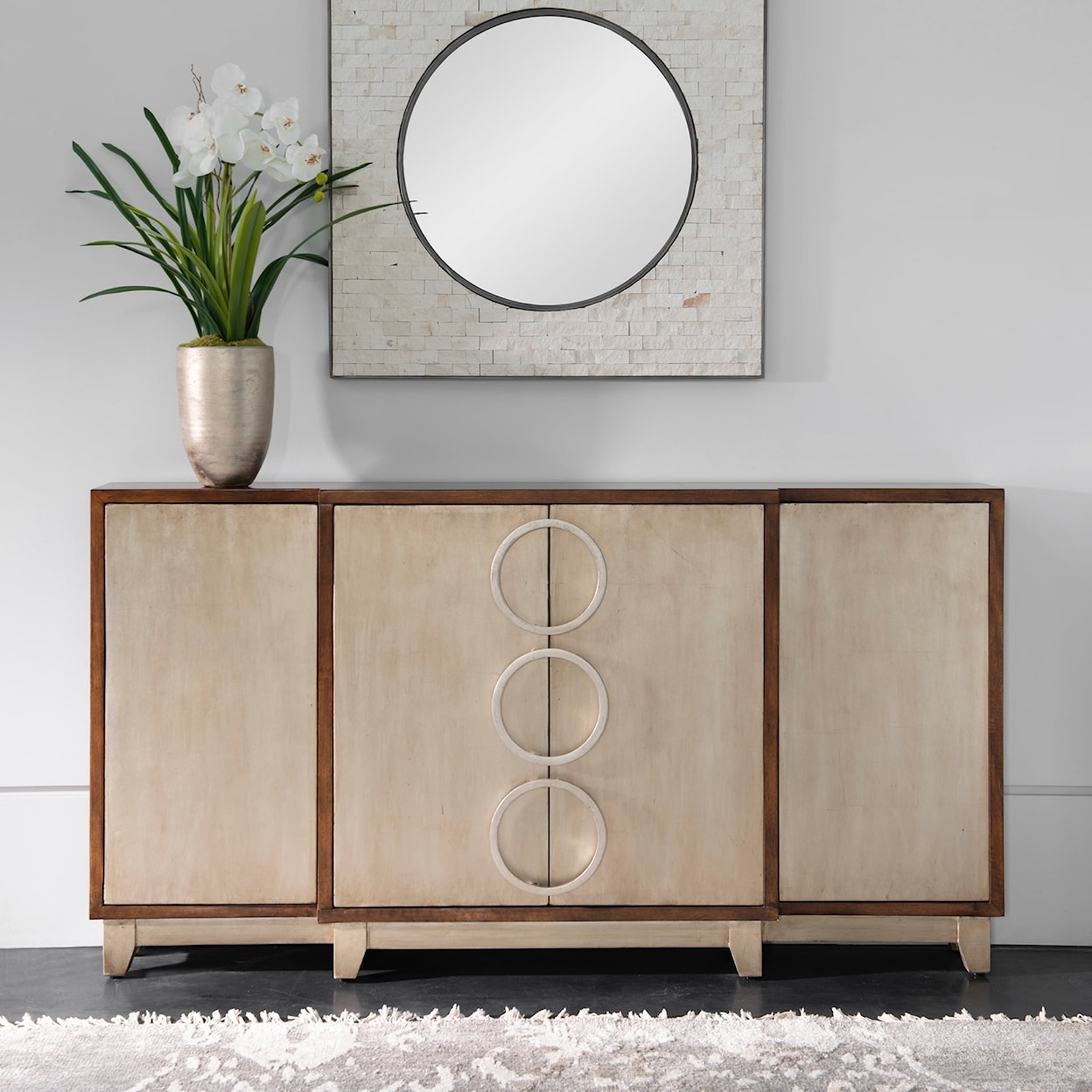 Uttermost Accent Furniture - Chests Jacinta Modern Console Cabinet