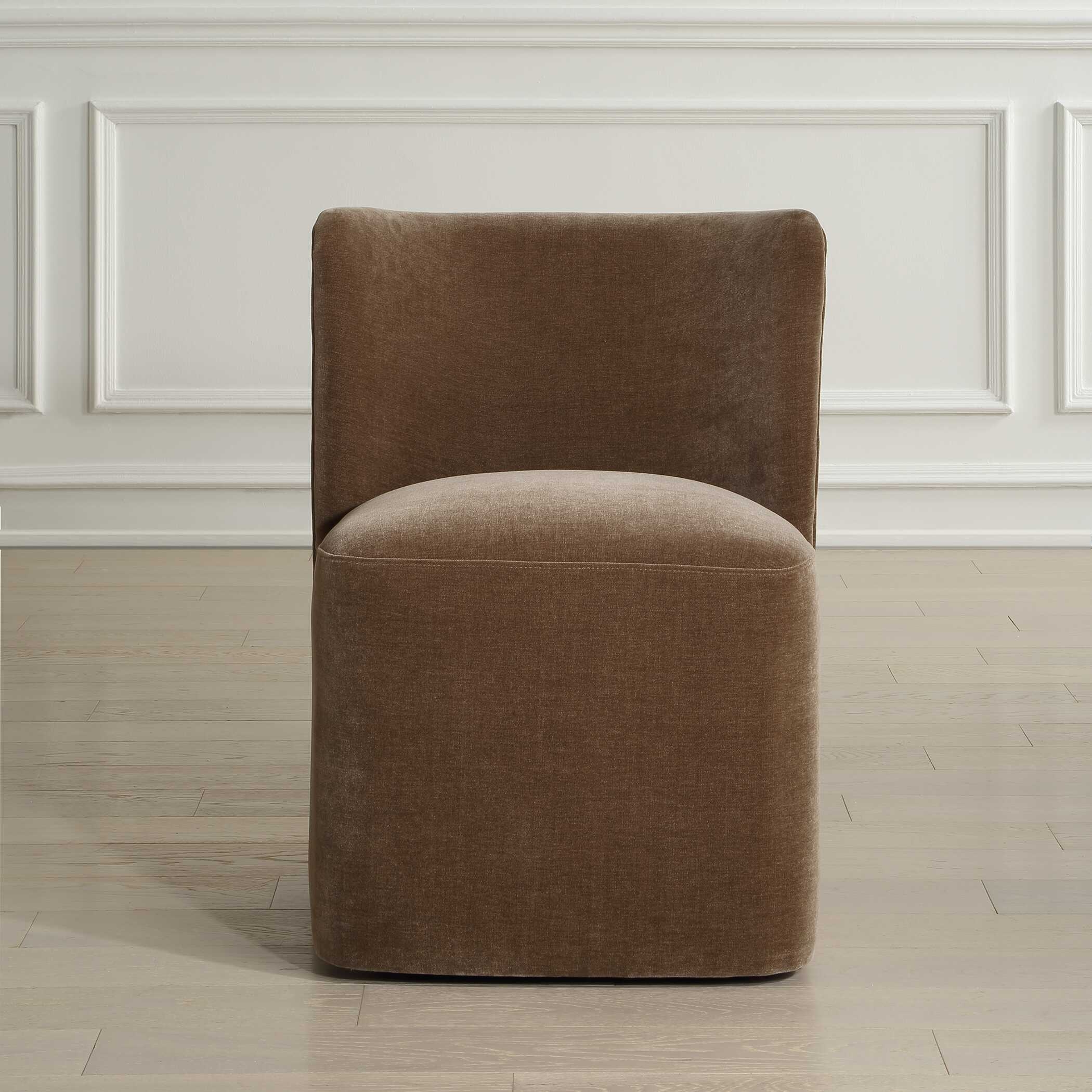 Uttermost Outlook Outlook Modern Velvet Dining Chair
