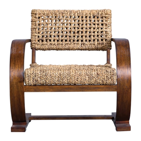 Rehema Natural Woven Accent Chair