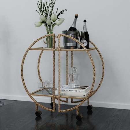 Zelina Bar Cart