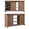 Uttermost Accent Furniture Primalia Barn Door Media Console