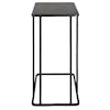 Uttermost Cavern Iron Accent Table with Stone Top