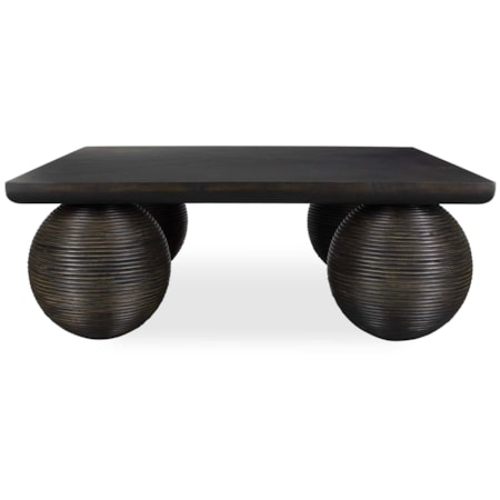 Kasson Sphere Leg Coffee Table