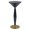 Uttermost Luster Luster Navy Blue Accent Table