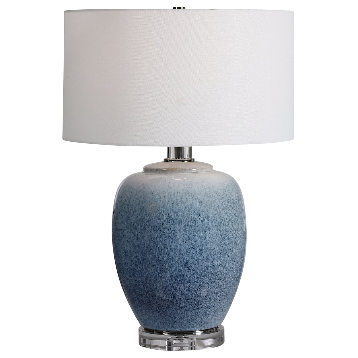 Uttermost Table Lamps Blue Waters Ceramic Table Lamp