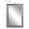 Uttermost Mirrors Tarek Silver Mirror