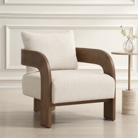 Rowan Ivory Accent Chair