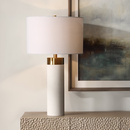 Wessex White Table Lamp