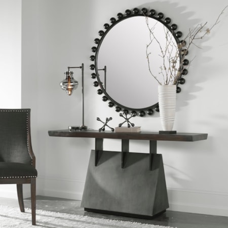 Vessel Industrial Console Table