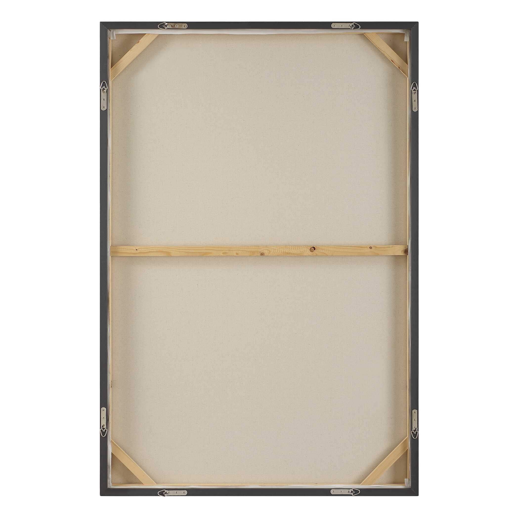 Folding Time Framed Abstract Art