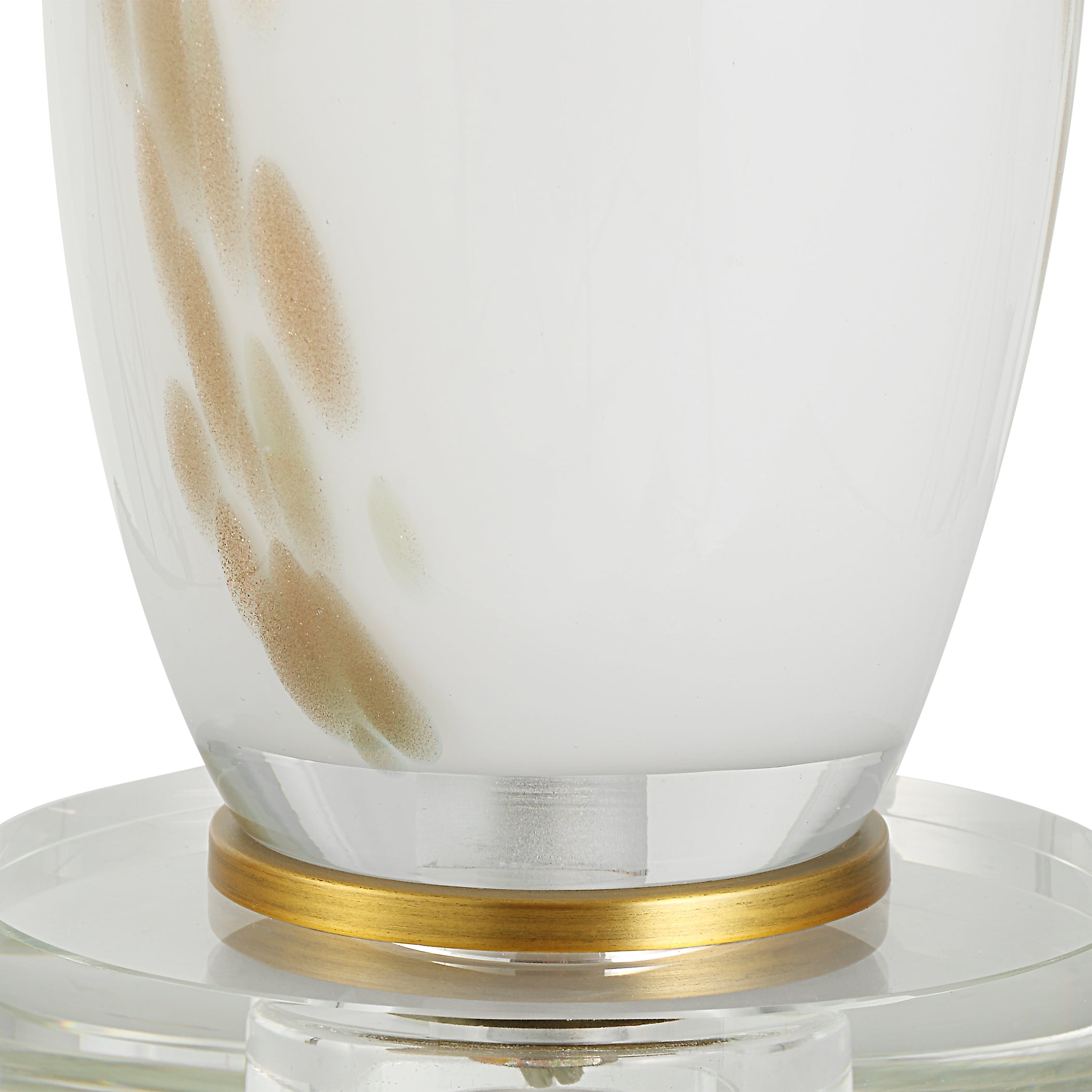 Uttermost Lyra Lyra White & Gold Table Lamp