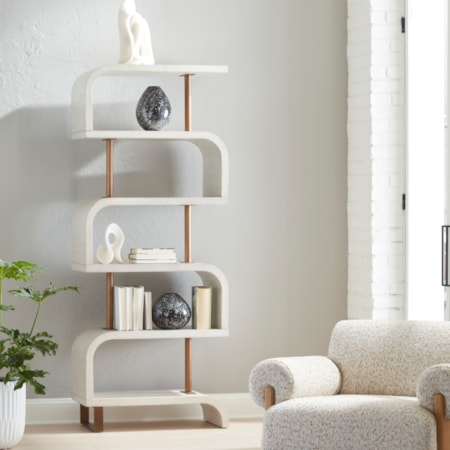 Bia White Etagere