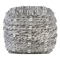 Narol Gray Pouf