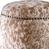 Uttermost Gumdrop Gumdrop Cow Hide Ottoman