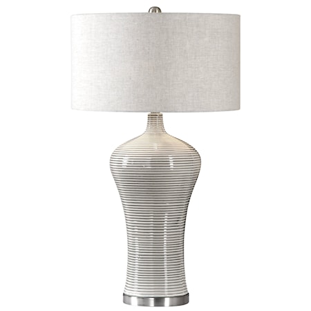 Dubrava Light Gray Table Lamp