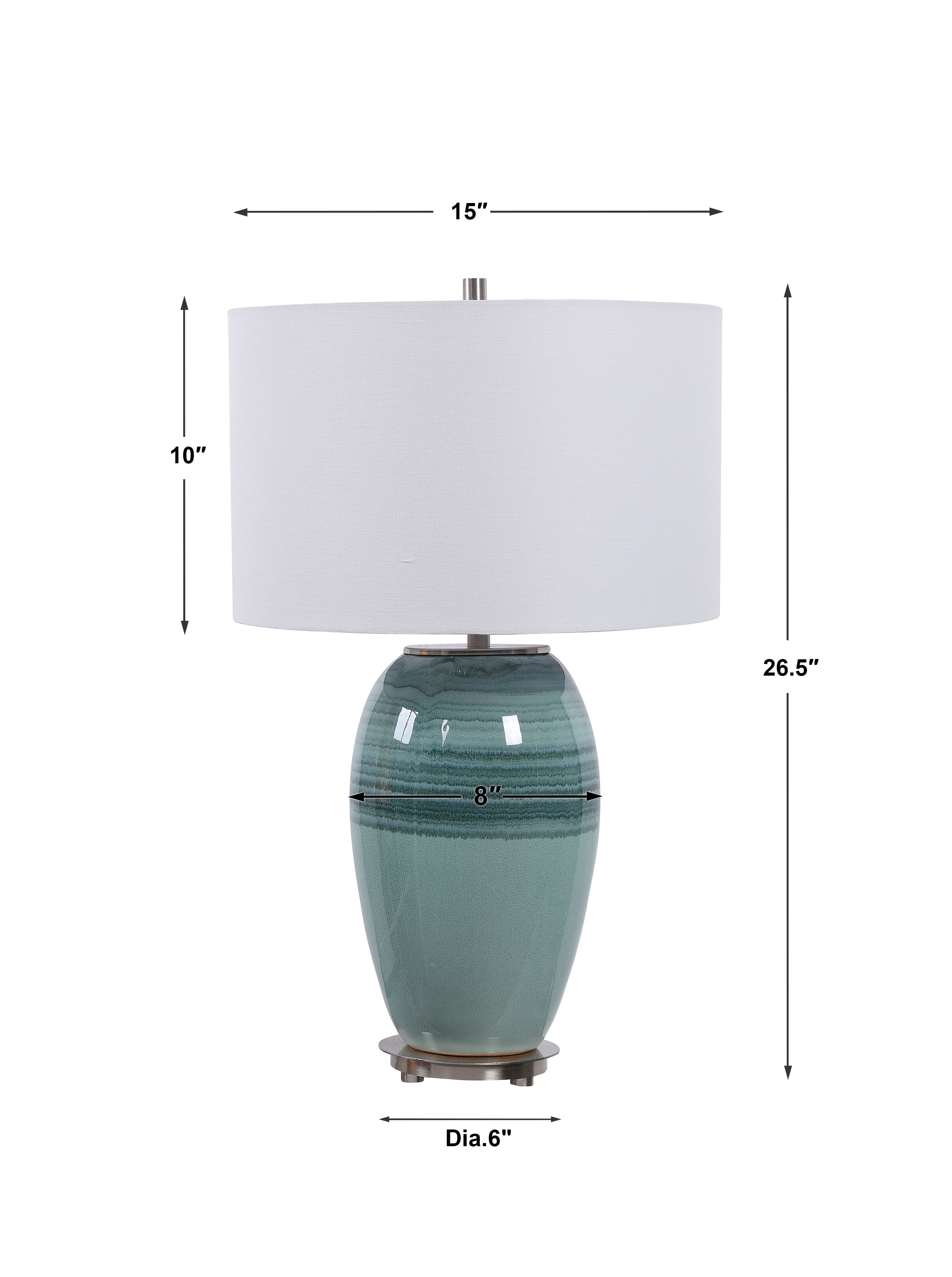 uttermost navier table lamp