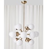 Uttermost Droplet Droplet 16 Light Sputnik Chandelier