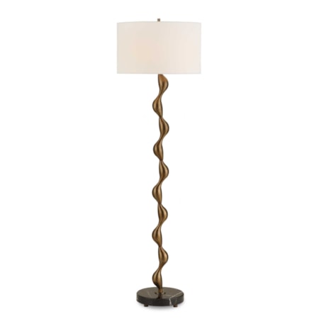 Remolino Bronze Floor Lamp