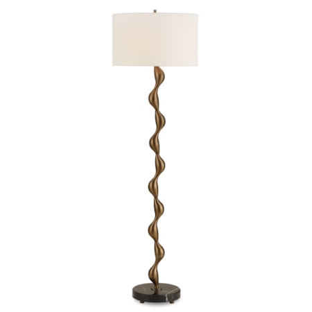 Remolino Bronze Floor Lamp