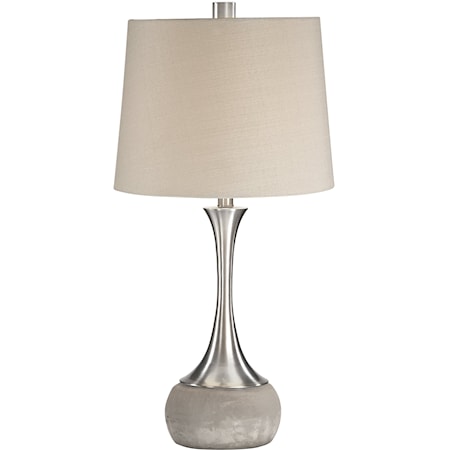 Niah Brushed Nickel Lamp