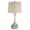 Uttermost Table Lamps Niah Brushed Nickel Lamp