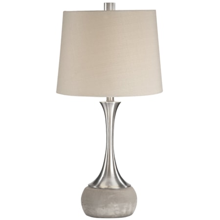 Niah Brushed Nickel Lamp