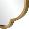 Uttermost Athena Athena Brushed Brass Mirror