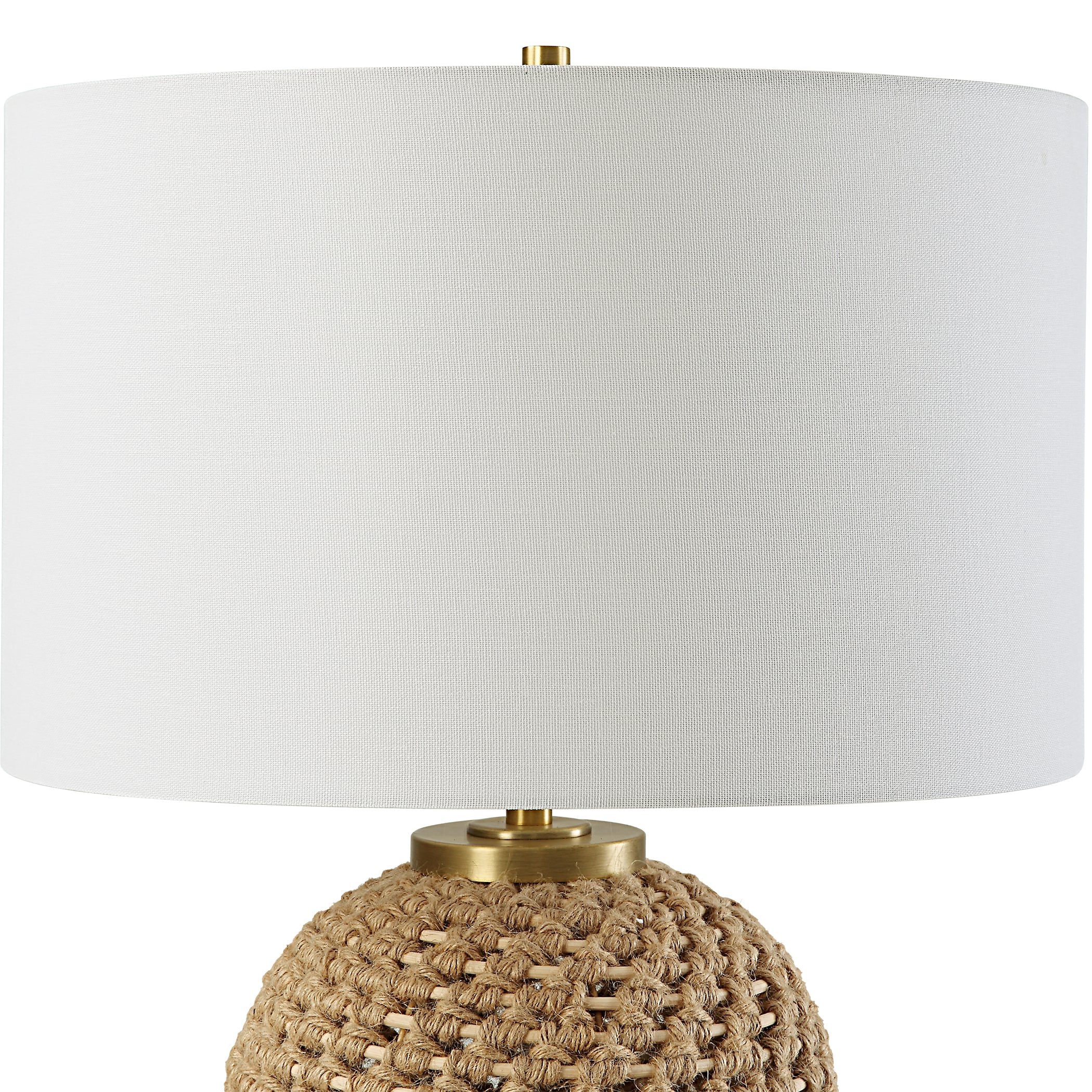 Kendari Rope &amp; Rattan Table Lamp