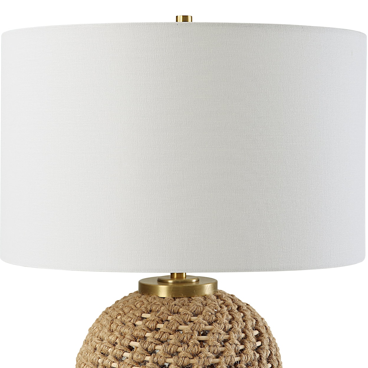 Uttermost Kendari Kendari Rope & Rattan Table Lamp