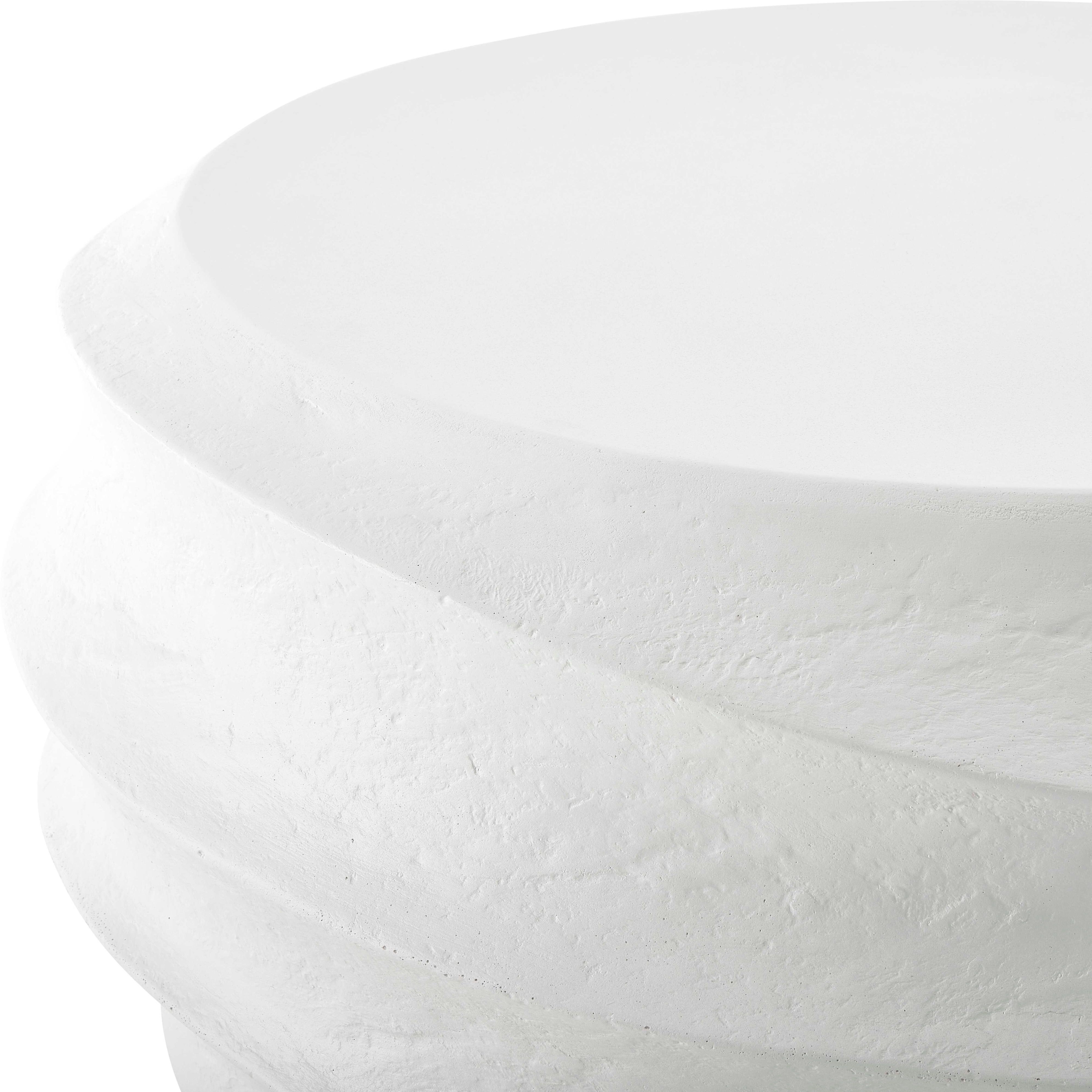 Uttermost Winded Winded Outdoor White Coffee Table