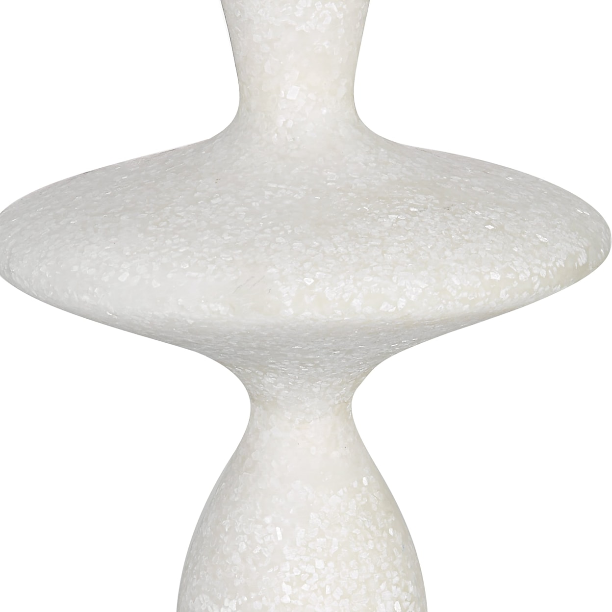 Uttermost Table Lamps Inverse White Marble Table Lamp
