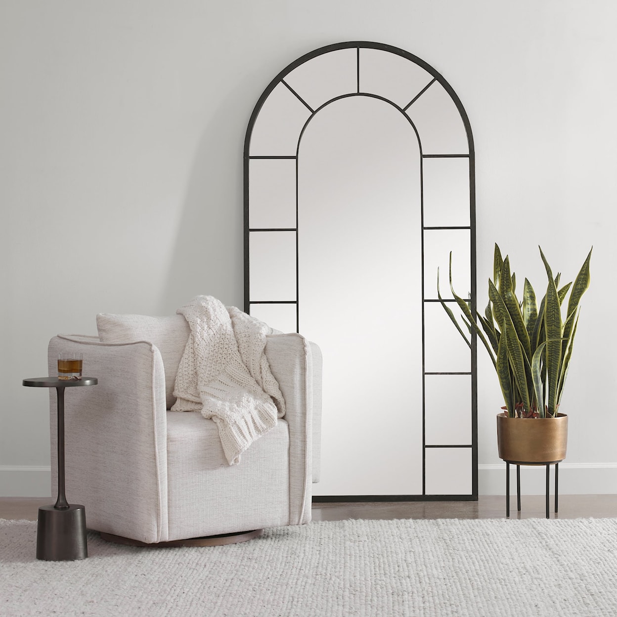 Uttermost Arched Mirror Dillingham