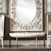 Uttermost Accent Furniture - Benches Leggett Tufted White Bench