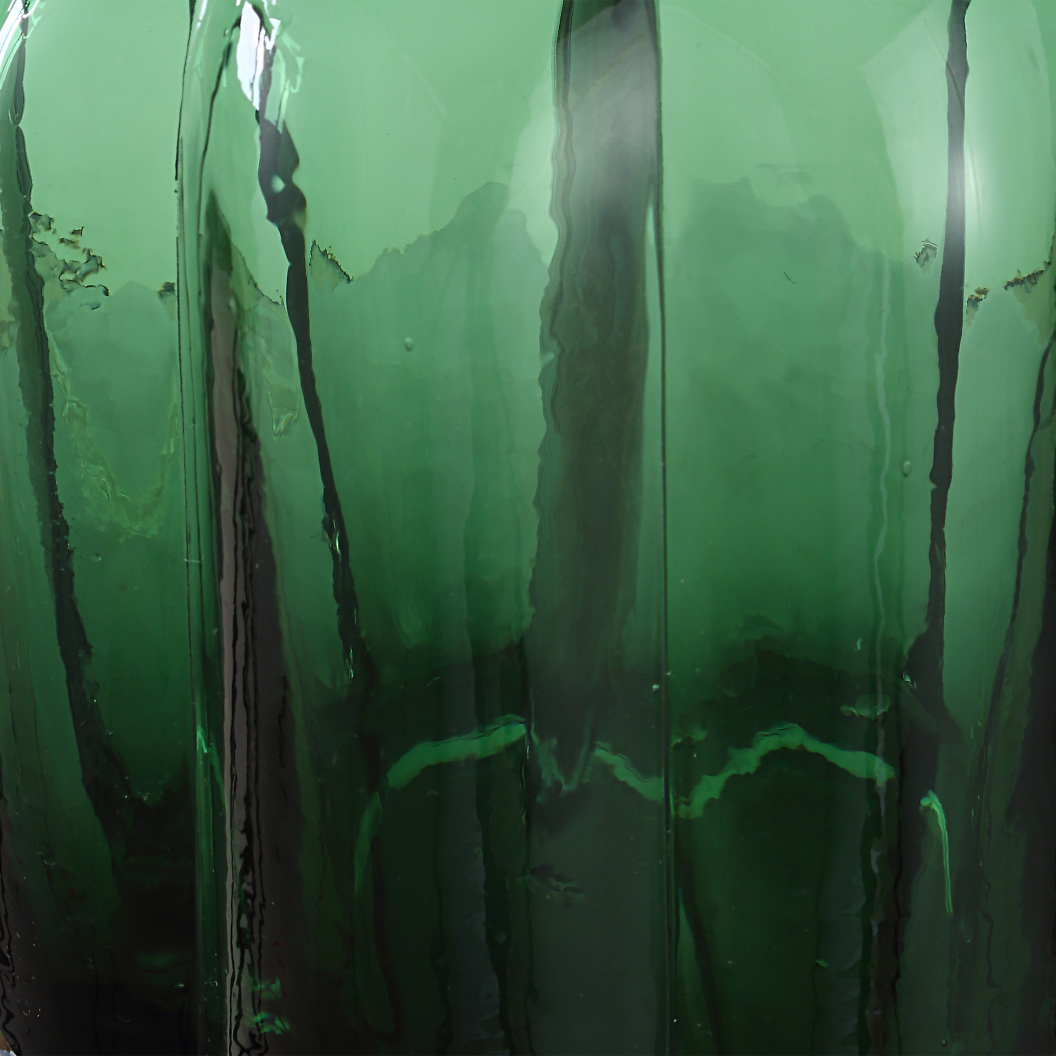 Lois Green Glass Buffet Lamp