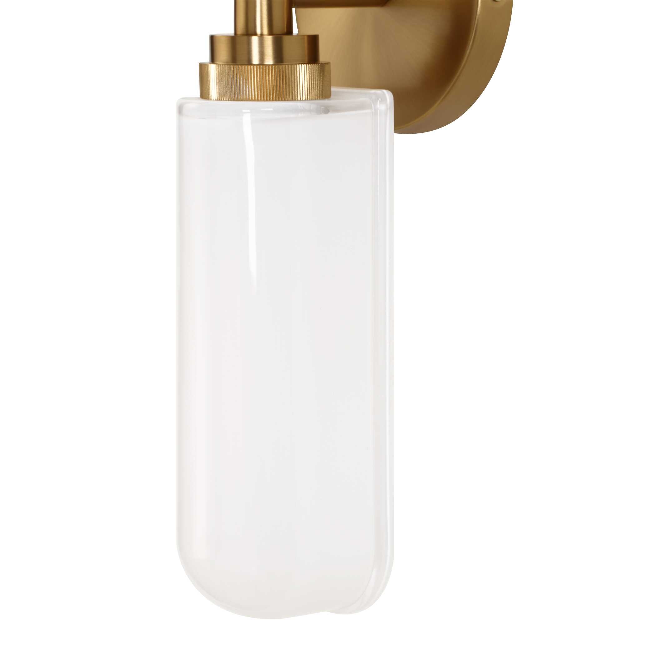 Uttermost Wellsville Wellsville 2 Lt Brass Sconce