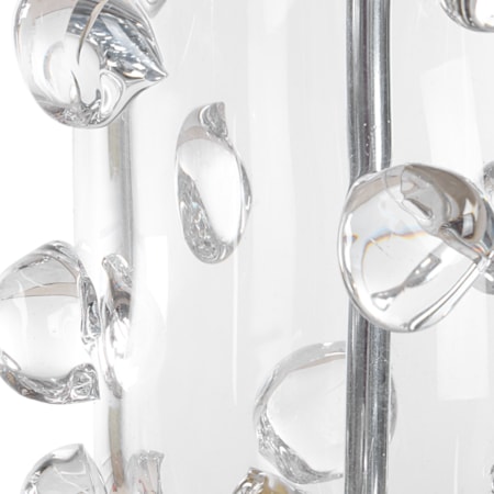 Aura Clear Glass Table Lamp