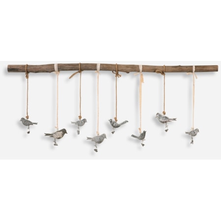 Birds On A Branch Wall Art