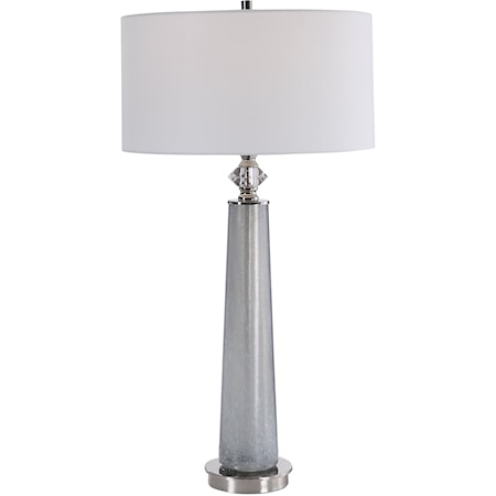 Grayton Frosted Art Table Lamp