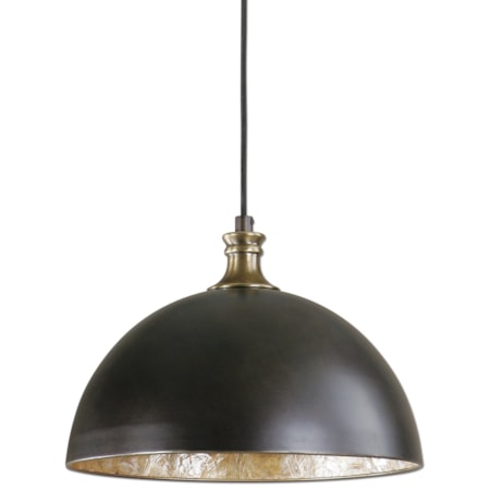 Uttermost Placuna 1 Light Bronze Pendant