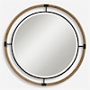 Uttermost Mirrors - Round Melville Coastal Round Mirror