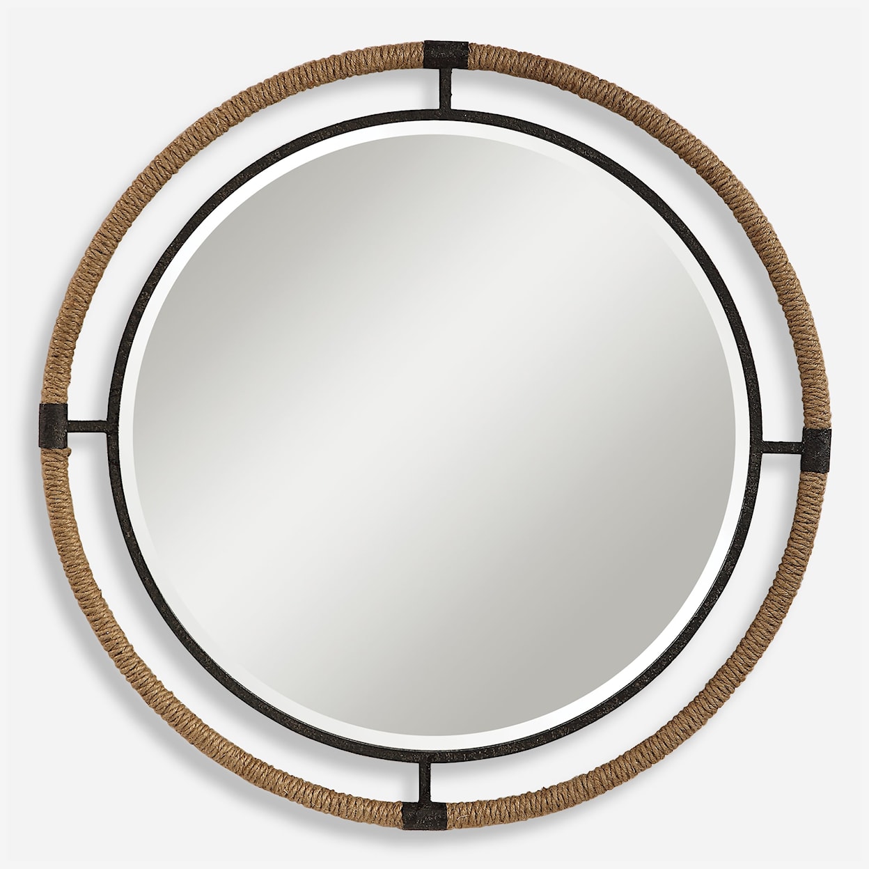Uttermost Mirrors - Round Melville Coastal Round Mirror