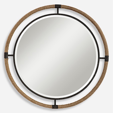 Melville Coastal Round Mirror