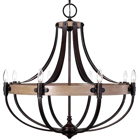 Dubois 8 Light Chandelier