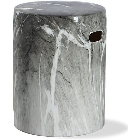 Marvel Marbled Garden Stool