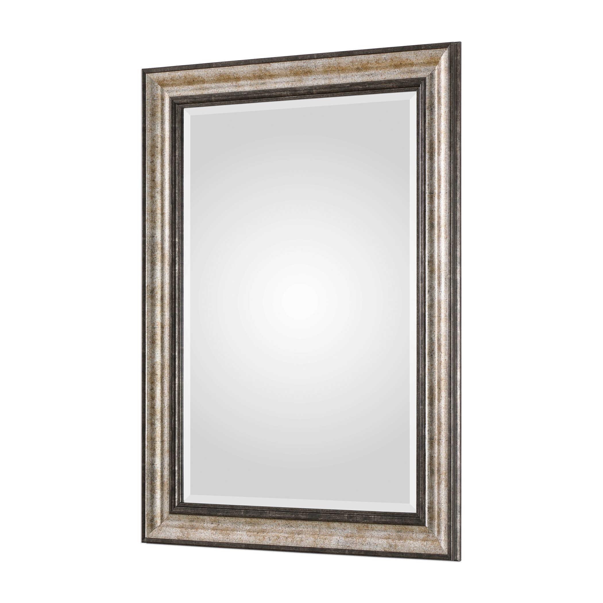 Uttermost Shefford Shefford Antiqued Silver Mirror