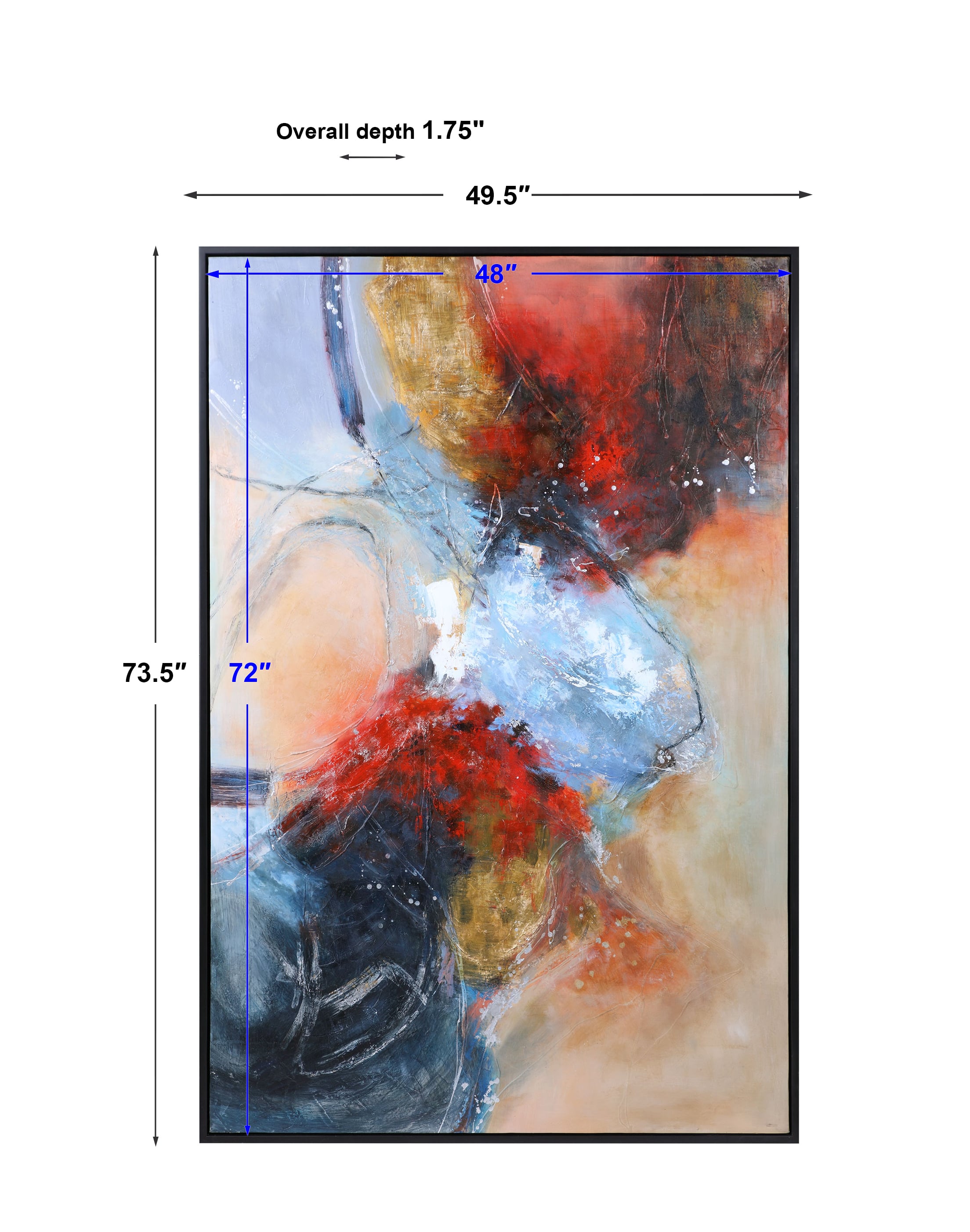 Uttermost Art Summer Sunset Abstract Art