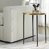 Uttermost Stiletto Stiletto Antique Gold Side Table