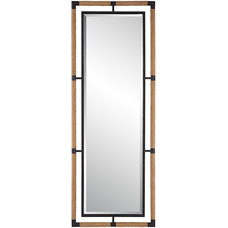 Melville Iron &amp; Rope Tall Mirror