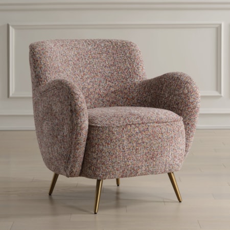 Gemstone Confetti Toned Accent Chair